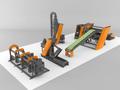 ЛИНИИ ПО ПЕРЕРАБОТКЕ ШИН В КРОШКУ Rostehno tire recycling APL-500.